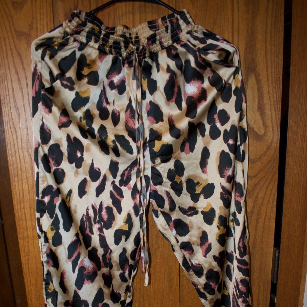 Cheetah Jogger Pants